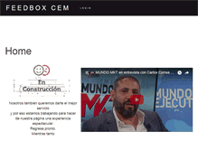 Tablet Screenshot of feedboxcem.com